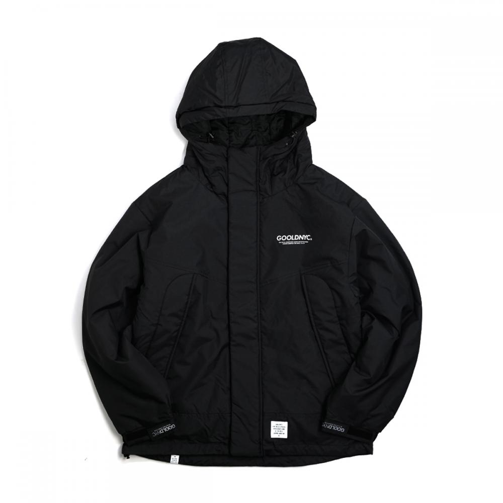Nylon Padding Jacket(BLACK)